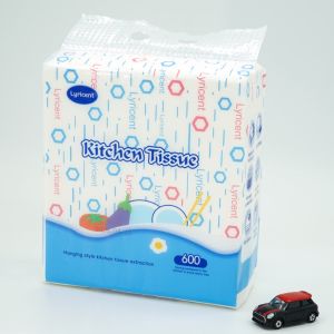 (buy 1 take 1)Big Interfolded Paper Towels Kitchen Toilet soft napkin Paper Bathroom Tissue 100% virgin pulp 2ply 600 pulls