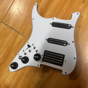 Left-handed Prewired Loaded Guitar Stratocaster Pickguard SSH Pick Guard Kill Switch Multi Switch for Fender Left Hand Electric Guitar Part Replacement