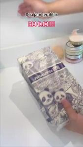 READY STOCK MALAYSIA[5 Packs]RoyoPanda Tissue Hanging Soft Deluxe Facial Tissue Cheerful Comfortable Tissues Hanging Tisu 5000 Sheets