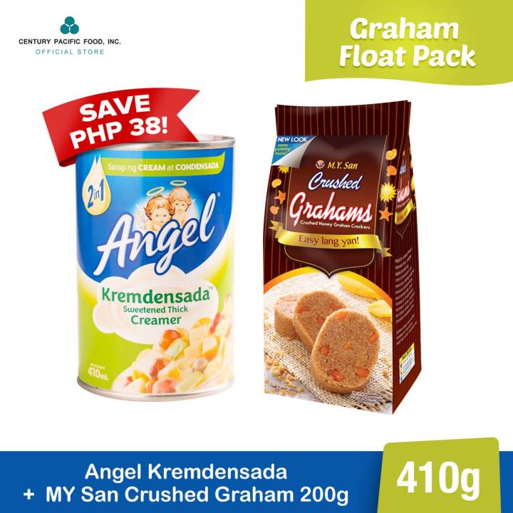 Angel Kremdensada 410ml + M.Y San Crushed Graham Lazada PH