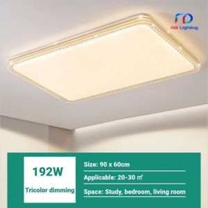 RIDI 3-Color Daylight Ceiling Light Colour-Changing Easy To Install for Living Room Bedroom
