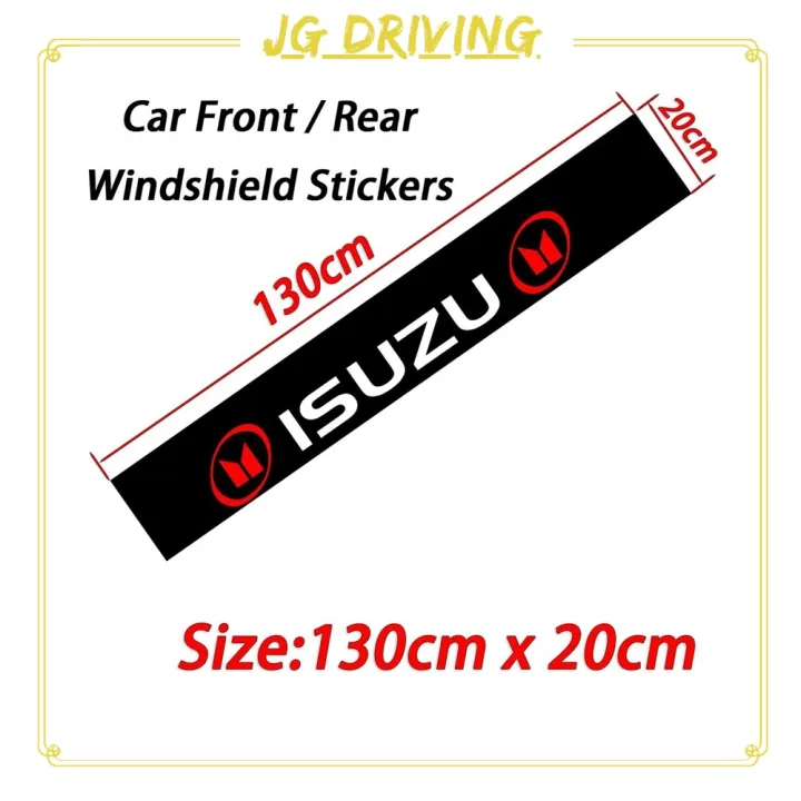 %E3%80%90ZAKA%20ZAKA%E3%80%91%20JD%20Car%20Windscreen%20Windshield%20Sticker%20BLACK%20Decorative%20For%20ISUZU%20D-Max%20MU-X%20Dmax%20MuX%20Accessories%20-%20Image%202