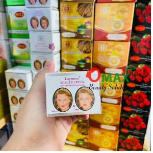 KEM LAYSMON UV/30 BEAUTY CREAM 15G - DƯỠNG TRẮNG HỒNG DA - XOÁ NHOÀ THÂM NÁM