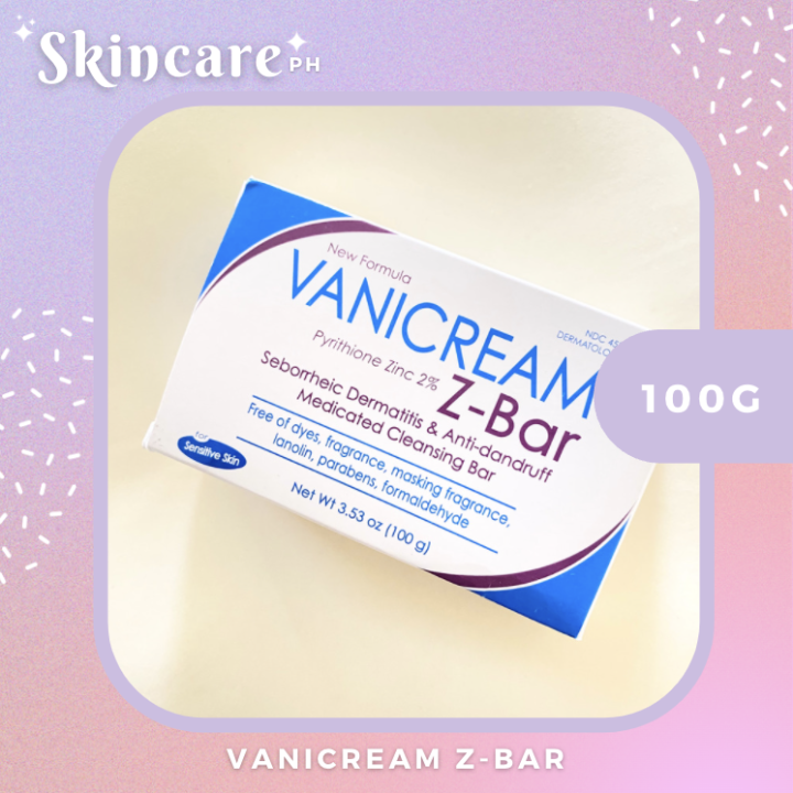 [dented box] Vanicream ZBar Medicated Cleansing Bar 100g Lazada PH