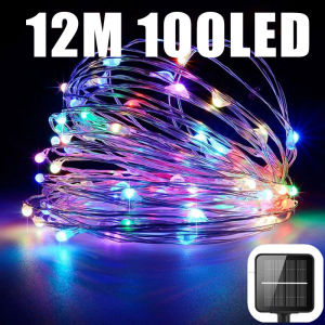 7M 12M 22M 32M Solar Christmas Light Outdoor 8 Lighting Mode Fairy Lights Christmas Lights Solar Power Christmas Lights Led Design Christmas Decoration For Home Solar Light Outdoor Waterproof Solar String Light Outdoor
