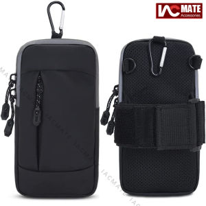 Running Armband Phone Holder Crossbody Purse Belt Pouch Sports Arm Bag for 4.7-7.2 inch