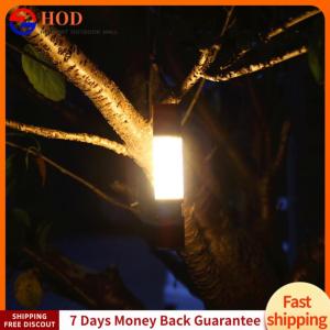 【Outdoor】 LED Emergency Light USB Rechargeable and Battery Powered Portable Lantern Flashlight for Camping Hiking Emergency Outage
