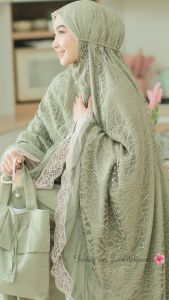 Mukena Turkey Mukena Dalanova 100% Bahan Katun Apollen Adem dan Lembut Size Jumbo Bisa COD