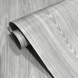 10m/Roll Wood Pattern Stickers for Wardrobe Cupboard Table Closet Furniture PVC Self Adhesive Wallpaper Home Decor