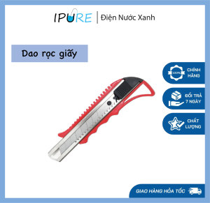 Dao rọc giấy cao cấp (Tặng kèm 1 hộp lưỡi dao) - DNX IPURE
