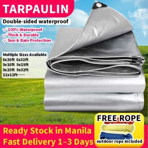 Makapal Waterproof Tarpaulin Roof Cover Heavy Duty Trapal Lona Tolda Rain & Sun Protectio