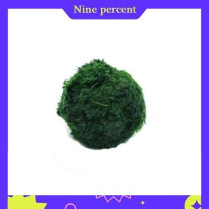 Nine percent 3-4cm Marimo Moss Balls Live Aquarium Plant Algae Fish Shrimp Tank Ornament Simulation Green Algae Balls Artificial Plant