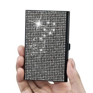 Thạch thẻ kinh doanh trường hợp kim loại thẻ kinh doanh trường hợp kim loại thẻ tên tổ chức Túi kinh doanh trường hợp thẻ 93x61mm