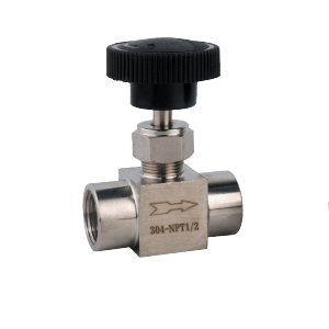 Needle Valve 1/4 1/2 inchi NPT Stainless Steel Katup Jarum