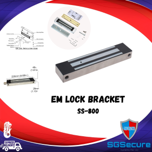 Ebelco EML-SS800 Electromagnetic Door Lock: Enhanced Security Access for Entry Control