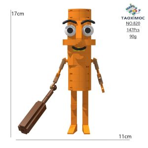AI Game Characters Tung Tung Tung Sahur building blocks toys gifts for kids
