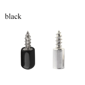 50pcs Shelves Support Nails with Non-Slip Silicone Sleeve Cap Punch-Free Self Tapping Screws