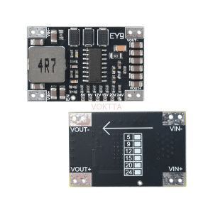 5A công suất cao DC-DC mô-đun chuyển đổi tăng-5-15V đầu vào để 5V/9V/12V/24V Đầu Ra cố định bước lên điều chỉnh điện áp cho pin lithium