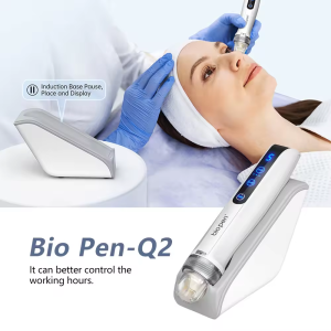 Derma Pen Biopen LED Light Therapy Skin Care Q2 Hair G rowth Titanium Micrineedle Derma Stamp Anti-Wrinkle Beauty Equipment
