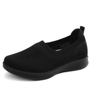 FOKU Sepatu Slip On Wanita Lembut Sepatu Sneakers Wanita Terbaru