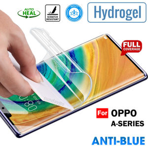 For Oppo A38 A76 A77s A78 A79 A98 5G Clear Matte Anti Blue Hydrogel Soft Tpu Screen Protector