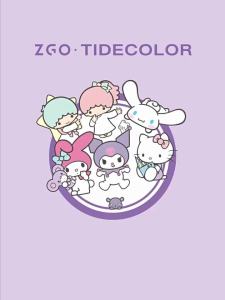 ZGO x Sanrio Kuromi กระเป๋าสะพาย ลายคูโรมิ สำหรับผู้หญิง ของขวัญน่ารัก 35015L