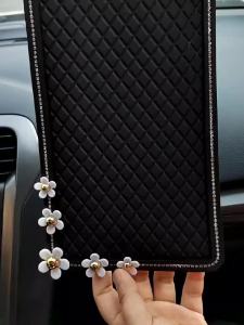 High Temperature Resistant Car Anti-Slip Dashboard Mat Large Perfume Pad Center Console Instrument Panel Protector