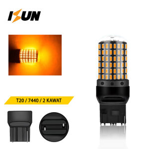 ISUN 144-Series Lampu LED Sen Tancap T20 7440 144SMD 3014 DC12V/22W