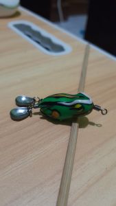 Soft Frog Double Blade Ukuran 3 cm Terapung berat 5 Gram