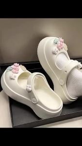 [Free Shipping] Eva Thick-Soled Perforated Sandals For Women New Summer Outdoor Beach Sandals For Women