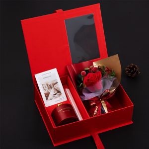 Set Hộp Quà Tặng Tinh Dầu Khuyếch Tán và Hoa Lụa - Quà Tặng Sinh Nhật Quà Giáng SinhLễ Tình Nhân - QT01