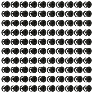 100 miếng Ốc vít bằng thép không gỉ carbon chắc chắn thuận tiện cho tản nhiệt đồ họa và phần cứng cố định quạt máy tính