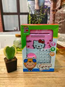 ATM มีเพลง เลือกสีคละลาย ⭐ กระปุกออมสินมีเพลง หยอดเหรียญได้ ⭐