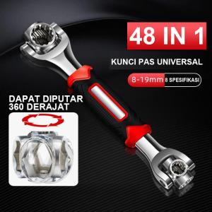 Kunci Pas Multifungsi 48 In 1 Tiger Wrench Kunci Universal Kunci Inggris Kunci Shock 8 In 1