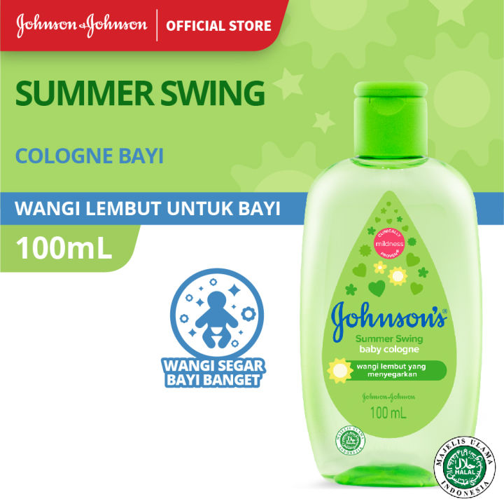 JOHNSON'S Summer Swing Baby Cologne - Minyak Wangi Bayi 100ml