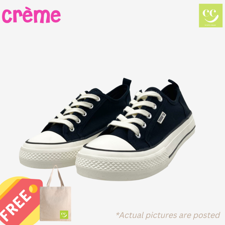 Canvas sneakers black best sale