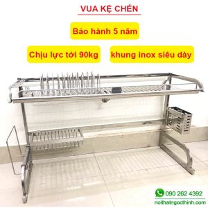 [SALE RẺ]HÀNG LOẠI 1 Kệ chén bát đa năng HÀNG SIÊU DÀY inox 304 cao cấp chịu lực tới 90kg
