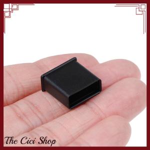 [The Cici Shop] 10Pcs Plastic USB male anti-dust plug stopper cap cover protector lids