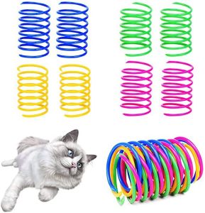 AINACHU Attractive Resilient Safety Polychromatic Cat toy Pet supplies Spring toy Bounce ball