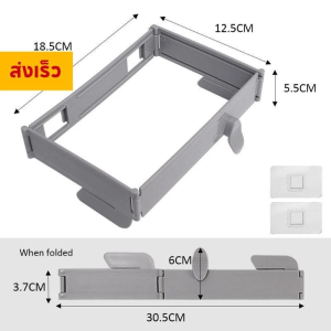 ติดผนังที่เรียบง่ายพับครัวเรือนถุงขยะชั้นวางตู้ประตูการจัดเก็บถุงขยะผู้ถือ