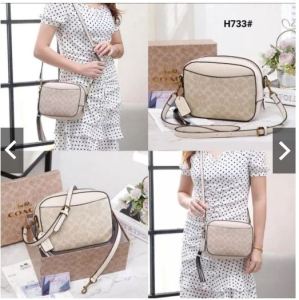 Tas wanita cochh Small mesengger / Tas selempang camera HS007 Free coverbag