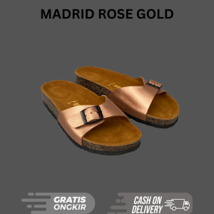 isa COD Bayar di Tempat Gratis Ongkir Murah Lebay Sandal Birken Sandal Wanita Sandal Puyuh Sandal Perempuan Sandal Sepatu Sandal Rumah Slipper Sandal Jepit Sandal & Flip Flop Sandal Wanita Premium Madrid Rose Gold