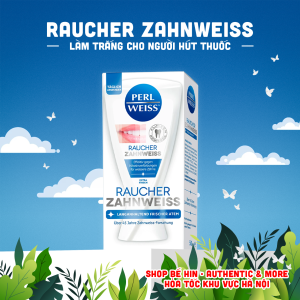 Kem đánh răng Expert Perl Weiss Đức làm trắng răng chuyên sâu tối đa tới 4 cấp độ 50ml