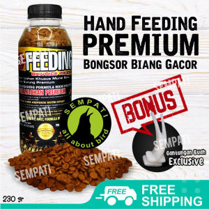 SEMPATI FREE GANTUNGAN BUAH Pakan Lolohan Murai Oxivoice Feeding Oxi Feeding Voer Lolohan Premium Pakan Anakan Burung Murai Batu Trotol Hand Feeding High Protein Oxibird