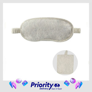 Cotton Eye Cover Sleep Eye Mask Blindfold with Elastic Band and Organizer for Sleeping Block Light Promote Sleep Better