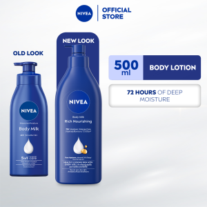 NIVEA Body Lotion Intensive Moisture Body Milk Moisturizing Lotion for Dry Skin 500ml