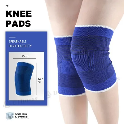 1pair Knee pads sports protection support high elasticity football basketball run dance breathable