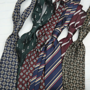 New Summer Brown Block Polka Dot Neck Ties For Men Luxury Polyester Navy Red White Striped Necktie 8cm Wedding Groom Cravat H260729