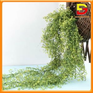 Giỏ Hoa Treo Tường Giỏ Mây Đan Tự Nhiên Cắm Sẵn Hoa Giả Nhiều Mẫu TẶNG MÓC TREO DG-372