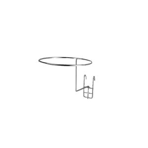 5pcs Wall Mounted Hat Metal Display Rack Gridwall Hat Rack for Home Retail Shop Display Racks